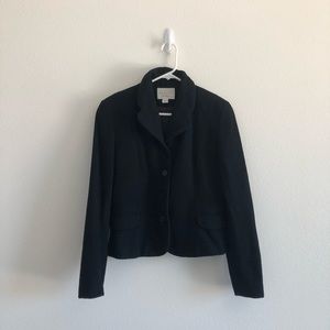 Short Black Wool Jacket